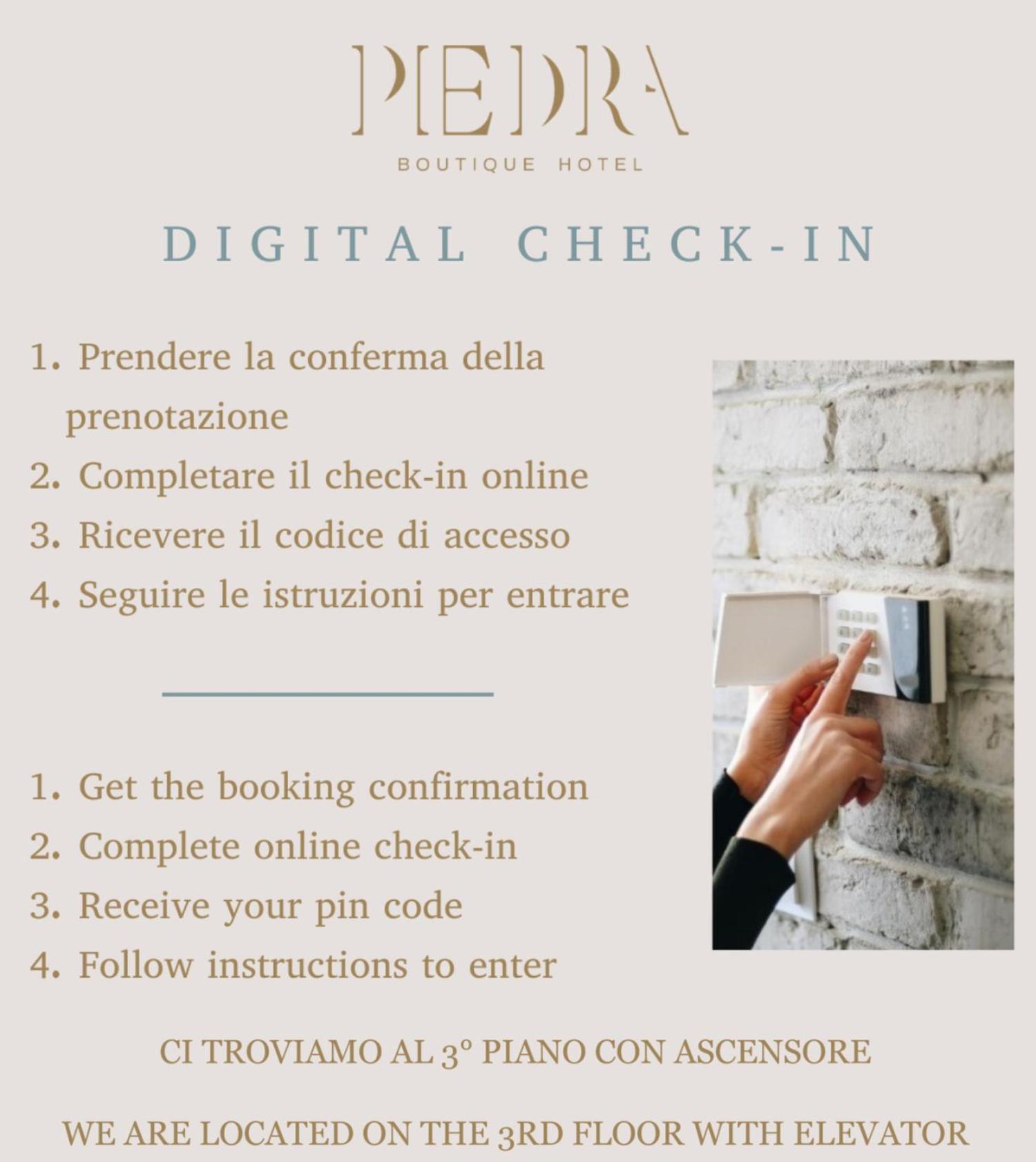 Boutique Hotel Piedra Rome City Centre Dış mekan fotoğraf